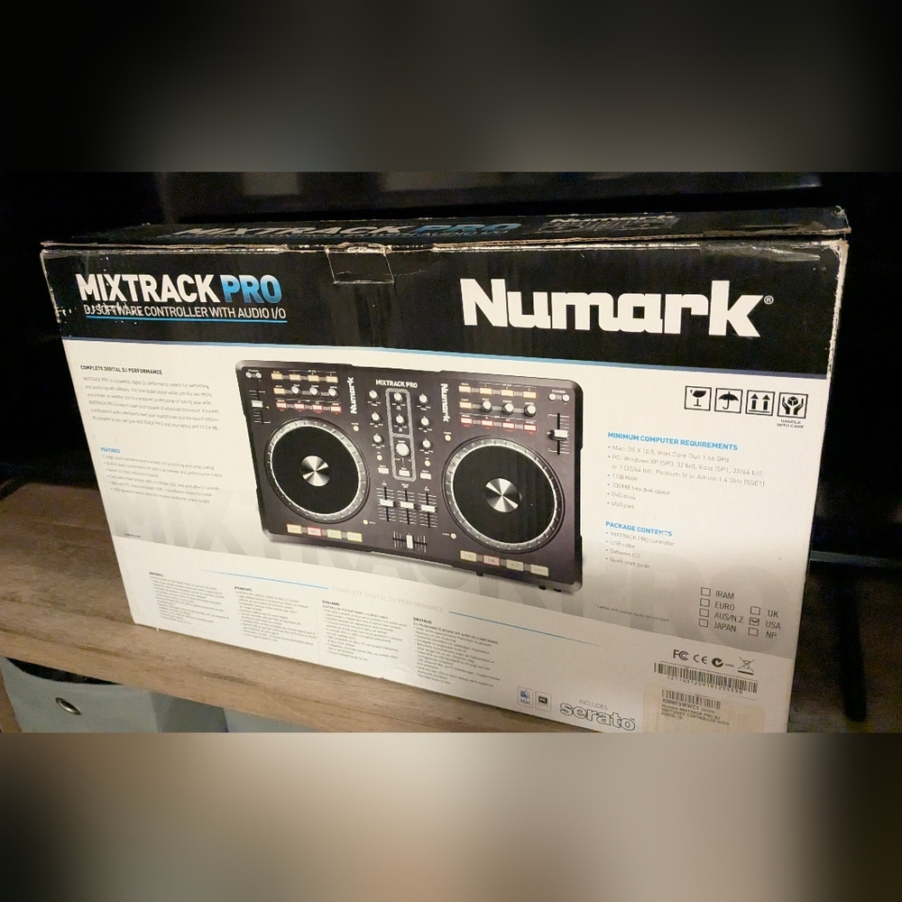 mark. Mixtrack Pro DJ Controller - Black and Silver